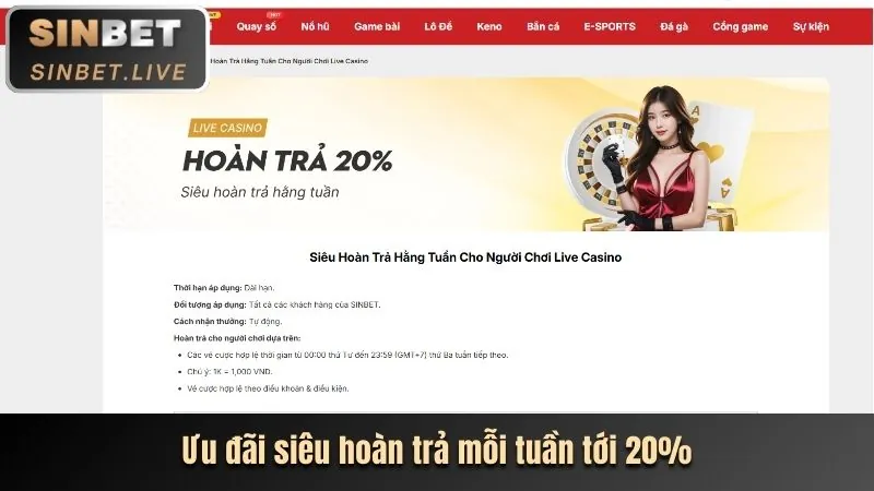 Sự kiện khuyến mãi theo mùa SBOBET App